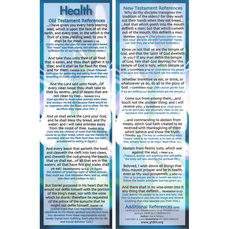Health 3abn Study Mark Pack