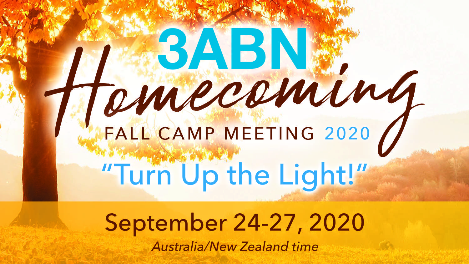 3ABN Fall Camp Meeting 2020 Schedule 3ABN Australia